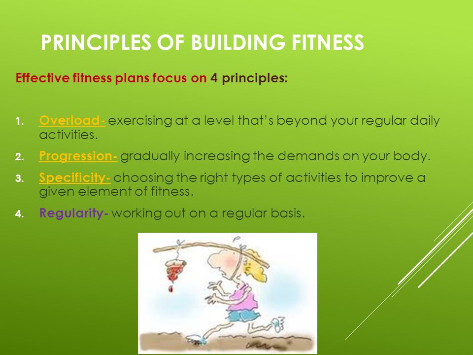 Principles of Building Fitness