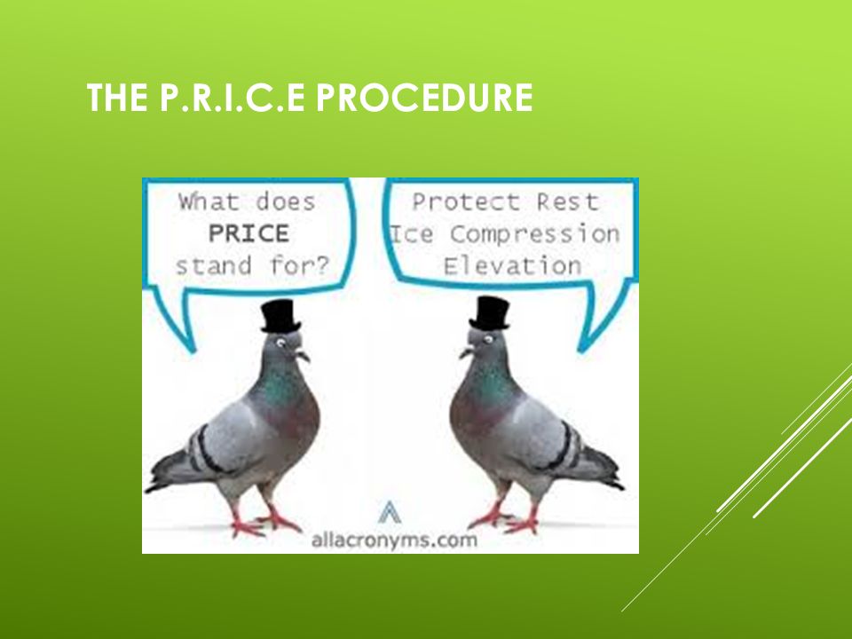 The P.R.I.C.E Procedure