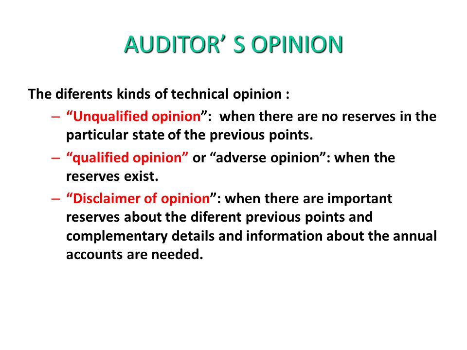 Materiality And Audit Reporting Audit Report Audit Opinion Ppt Video Online Download