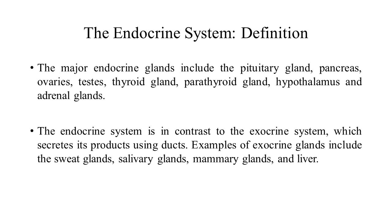 The Endocrine System Definition Ppt Video Online Download The Endocrine System Definition Ppt Video Online Download
