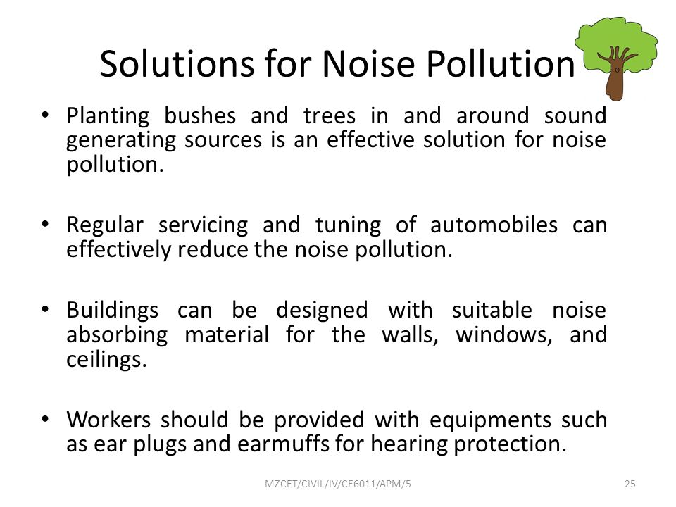 short note on noise pollution