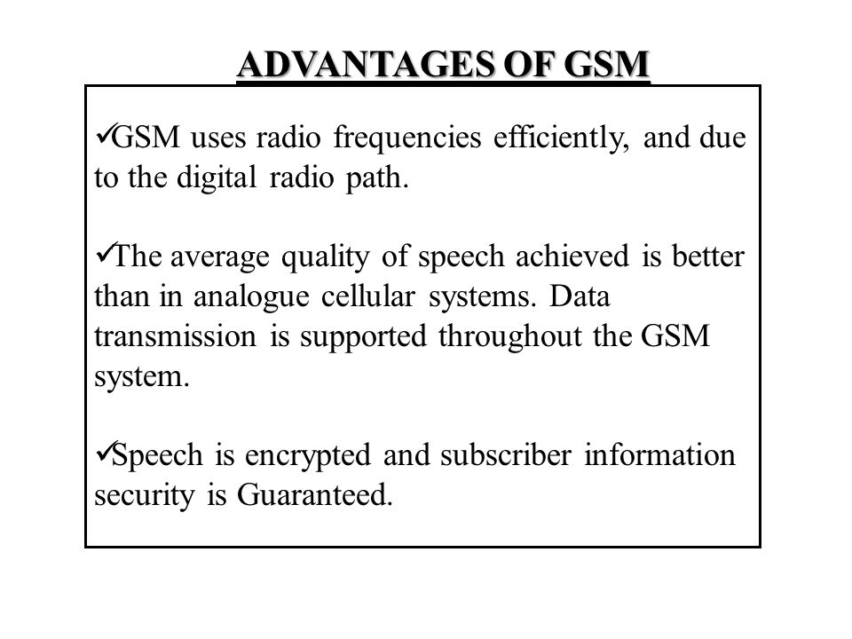 Global System For Mobile Communication Ppt Video Online Download