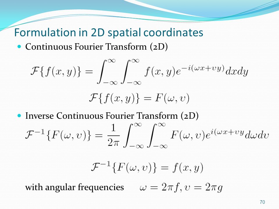 The Fourier Transform. - ppt video online download