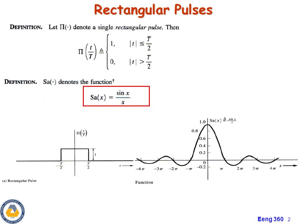 Fourier Transform and Spectra - ppt video online download