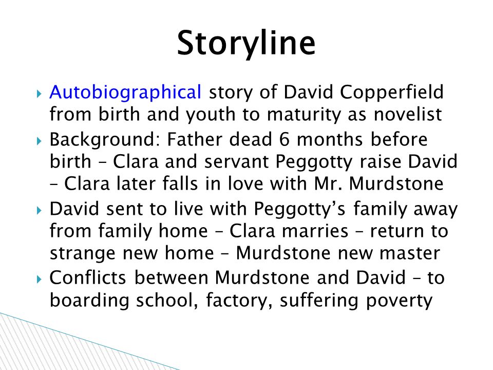 David Copperfield The Personal History, Adventures, Experience and  Observation of David Copperfield the Younger of Blunderstone Rookery (Which  He Never. - ppt download