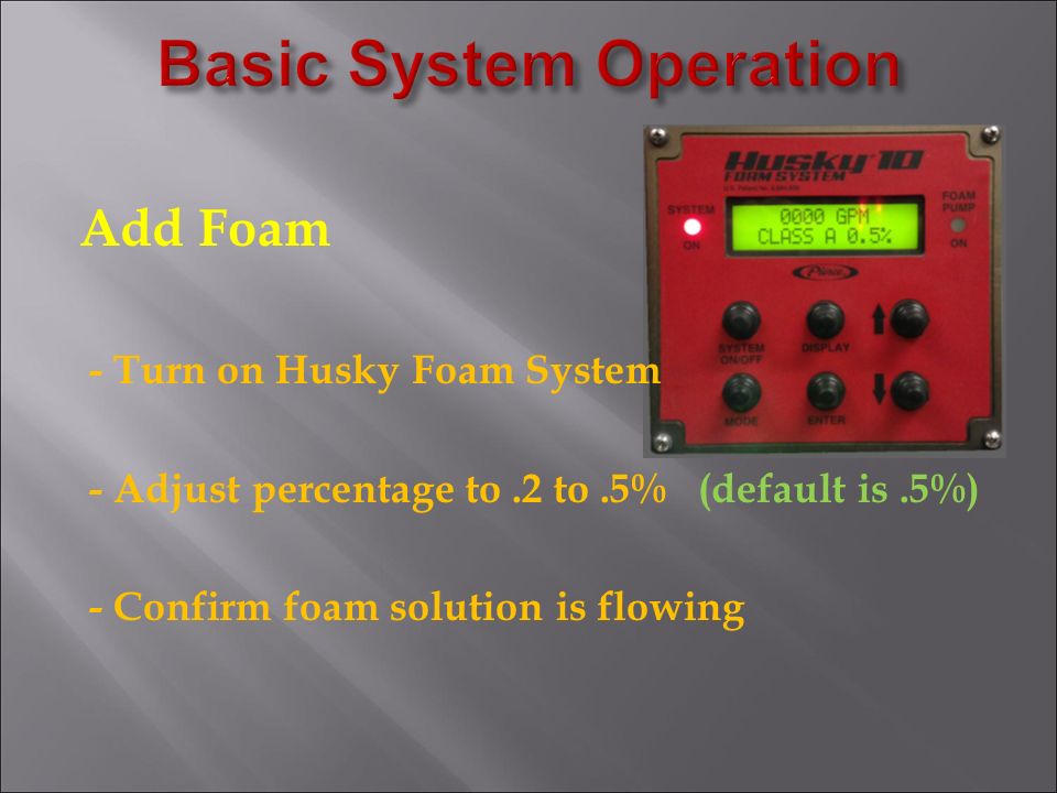Compressed Air Foam System - ppt video online download