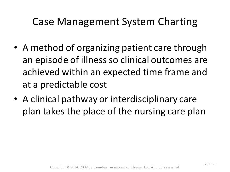 Case Management System Charting