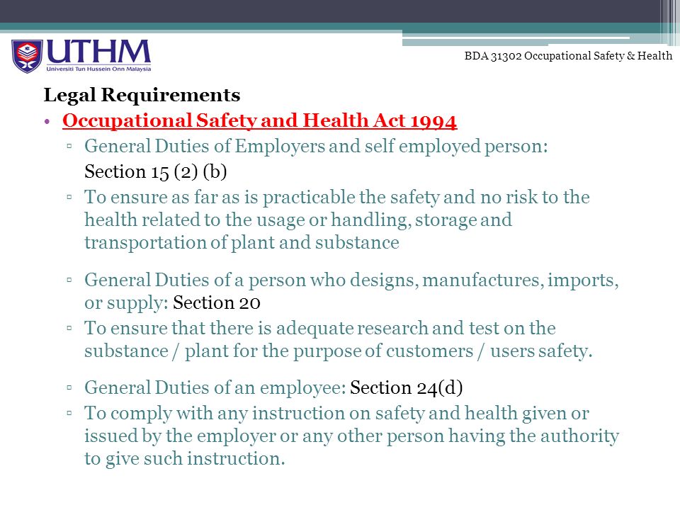 Chapter 3 Physical Injury And Controls 3 2 Mechanical Safety Ppt Download