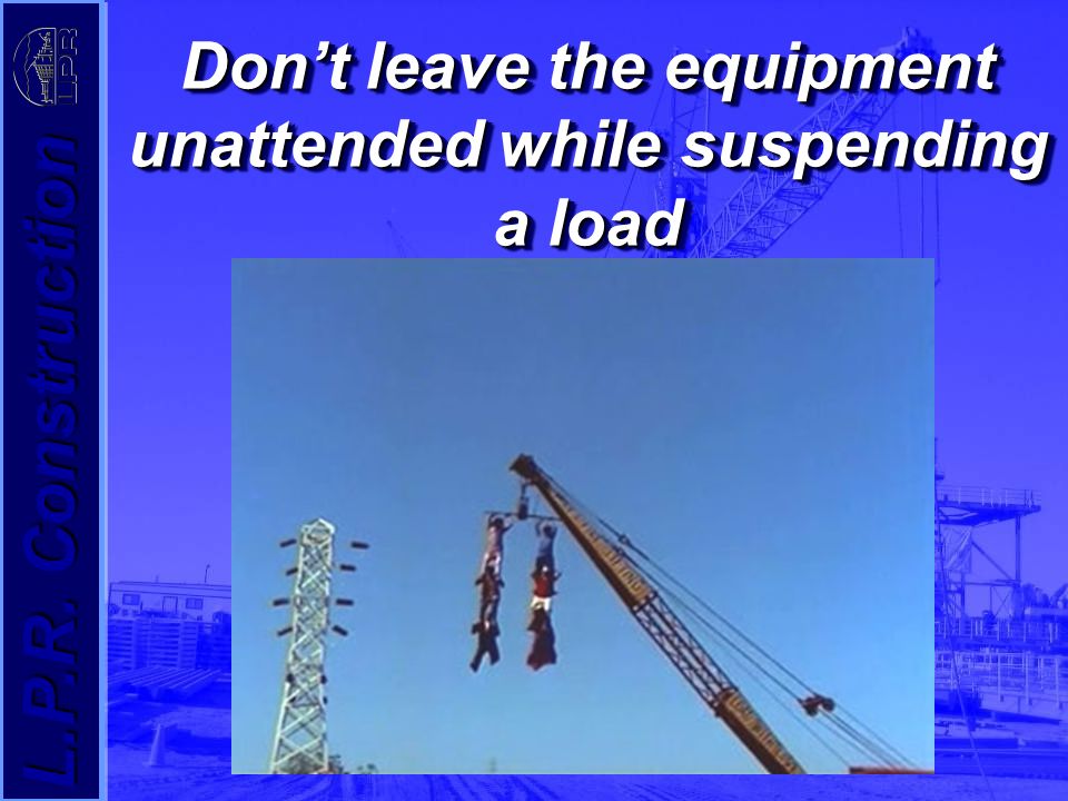Crane Safety Standards - ppt video online download