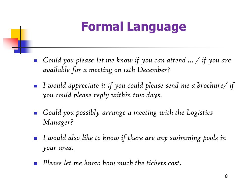 Formal And Informal S The Basics Ppt Video Online Download