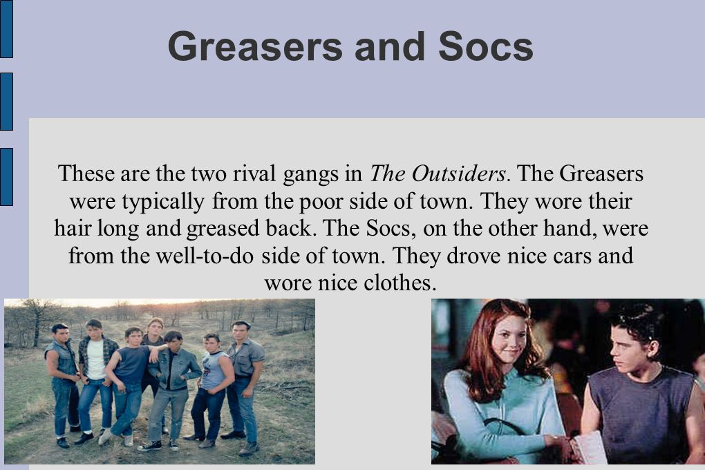 how are the socs and greasers alike