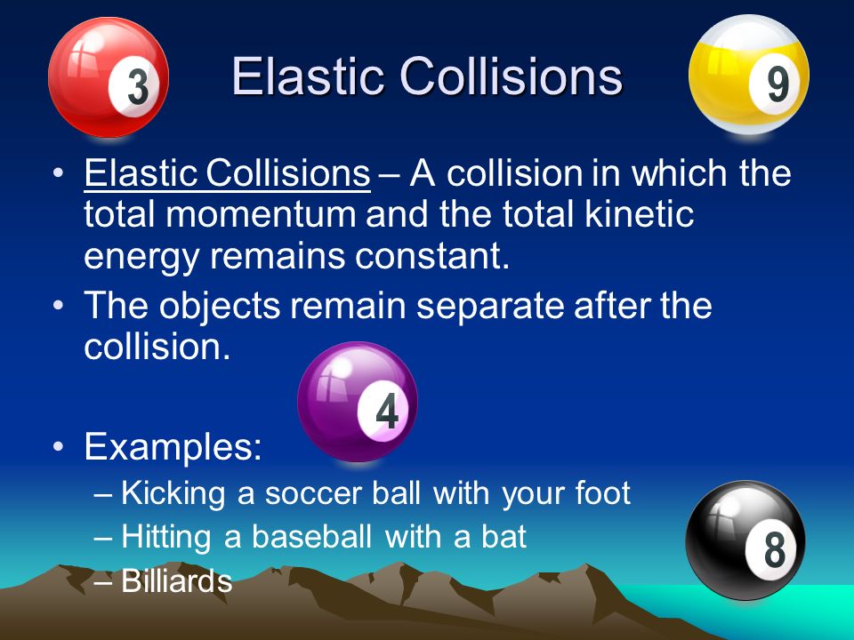 Elastic and Inelastic Collisions - ppt video online download