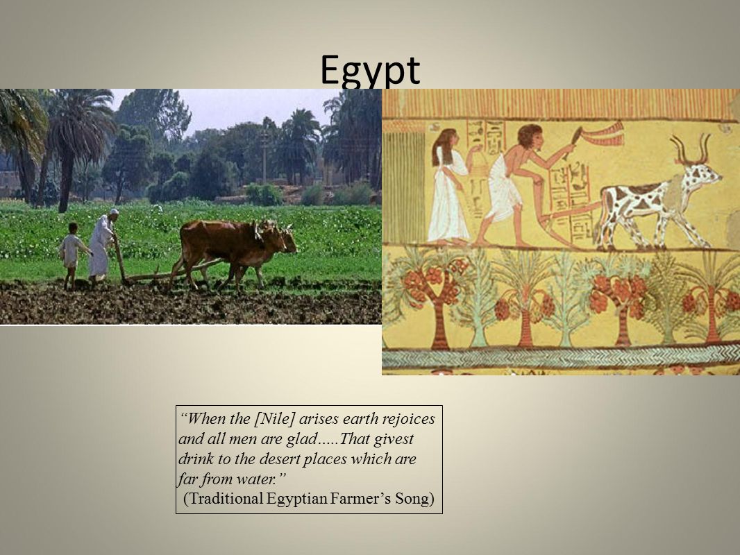 (Traditional Egyptian Farmer’s Song)
