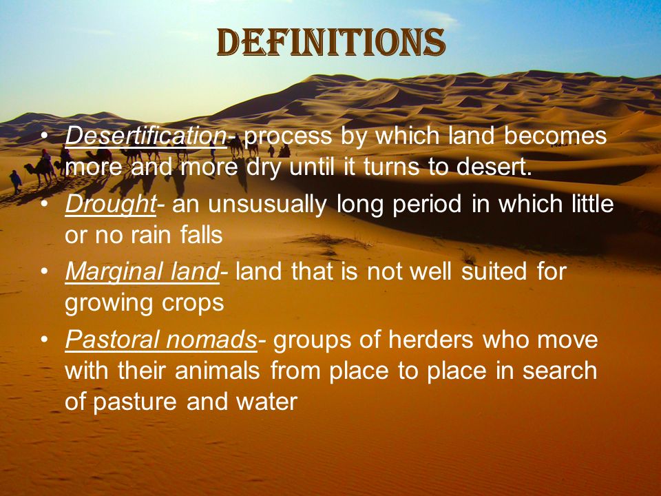 Life in the Sahara and the Sahel - ppt download