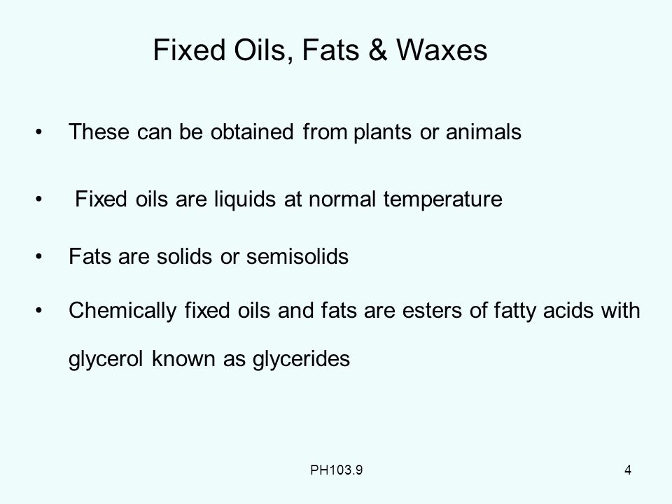 lipids fixed oils and waxes - ppt video online download