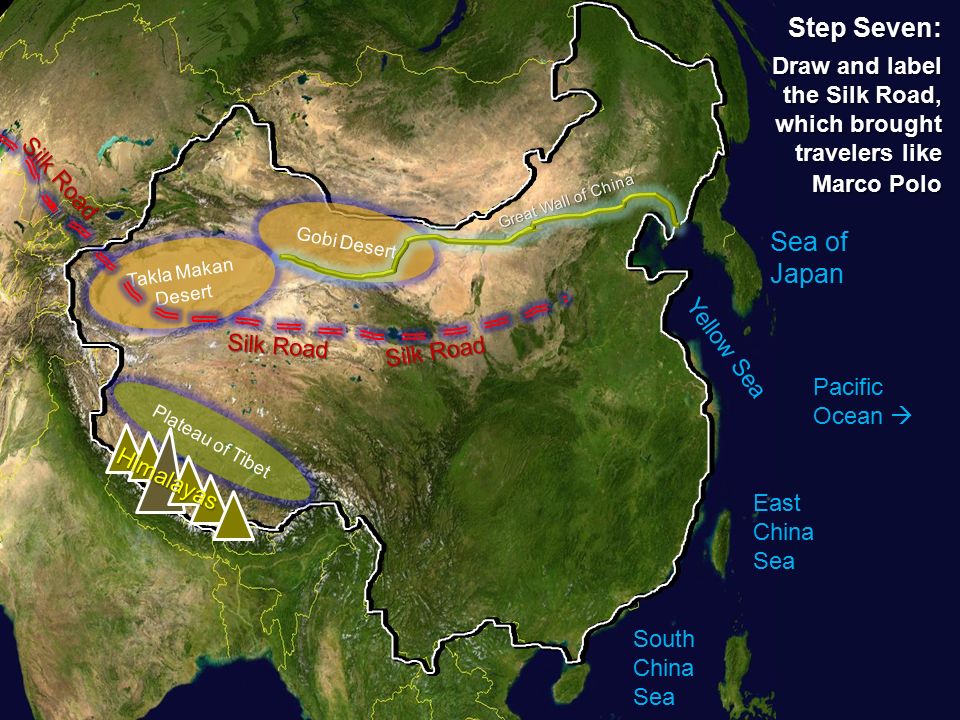 China Map Activity Follow Along With 10 Steps To Turn Your