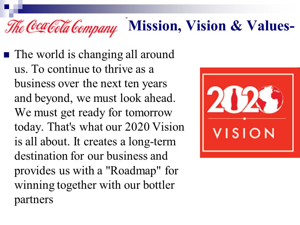 Mission, Vision & Values-