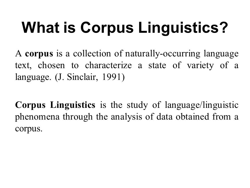 Image result for corpus linguistics