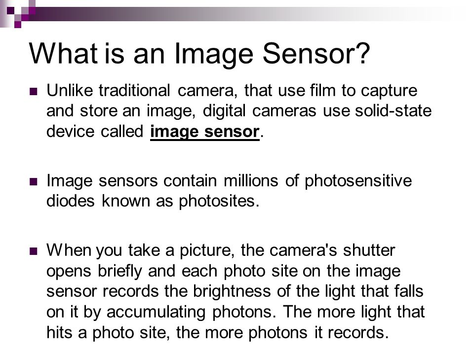 What is an Image Sensor