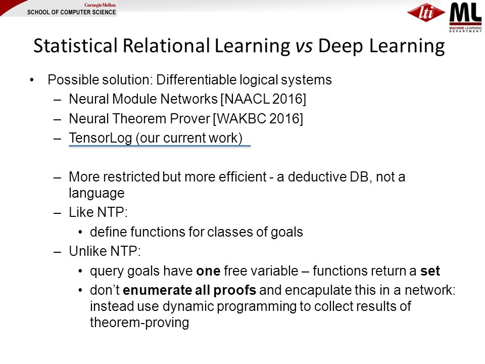 Scalable Statistical Relational Learning for NLP - ppt video online ...