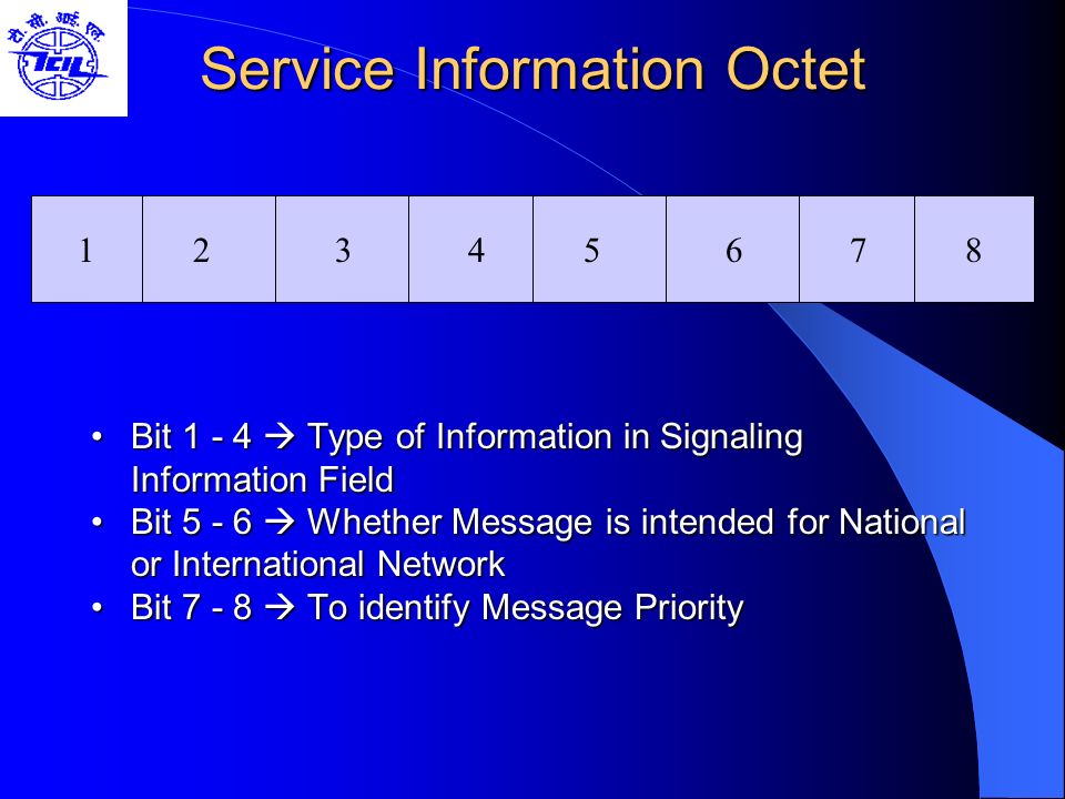 Service Information Octet