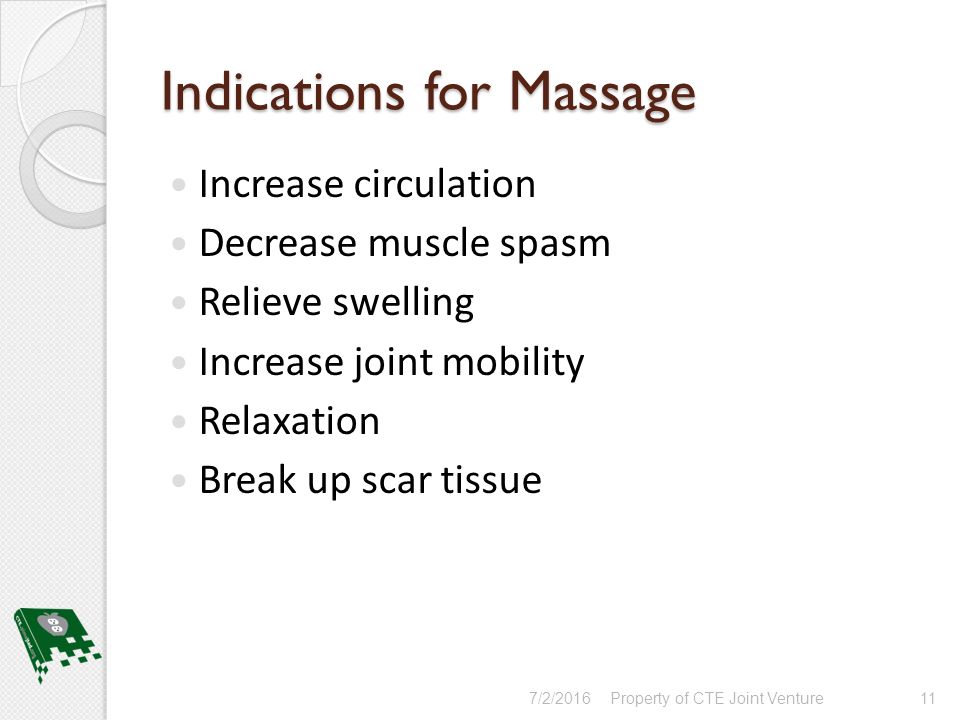Sports Medicine Therapeutic Massage 4/28/ ppt download