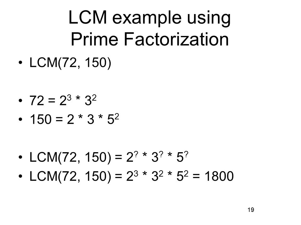 What Is The Prime Factorization Of 1800