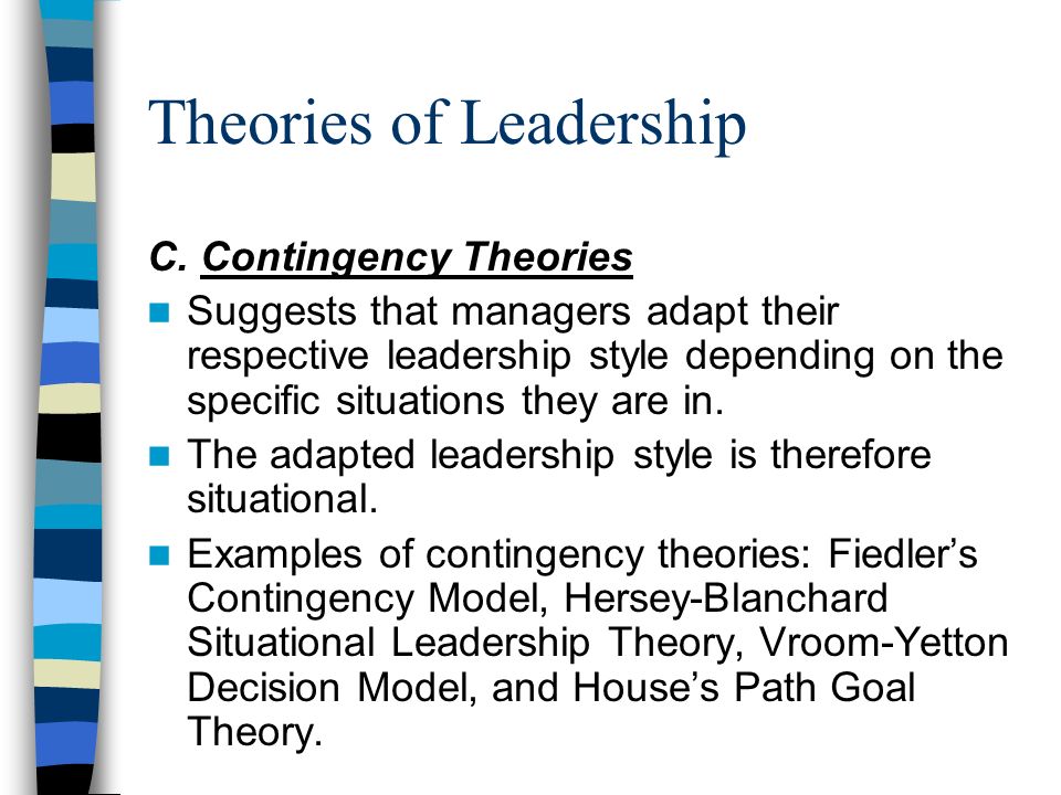 contingency theory in nursing