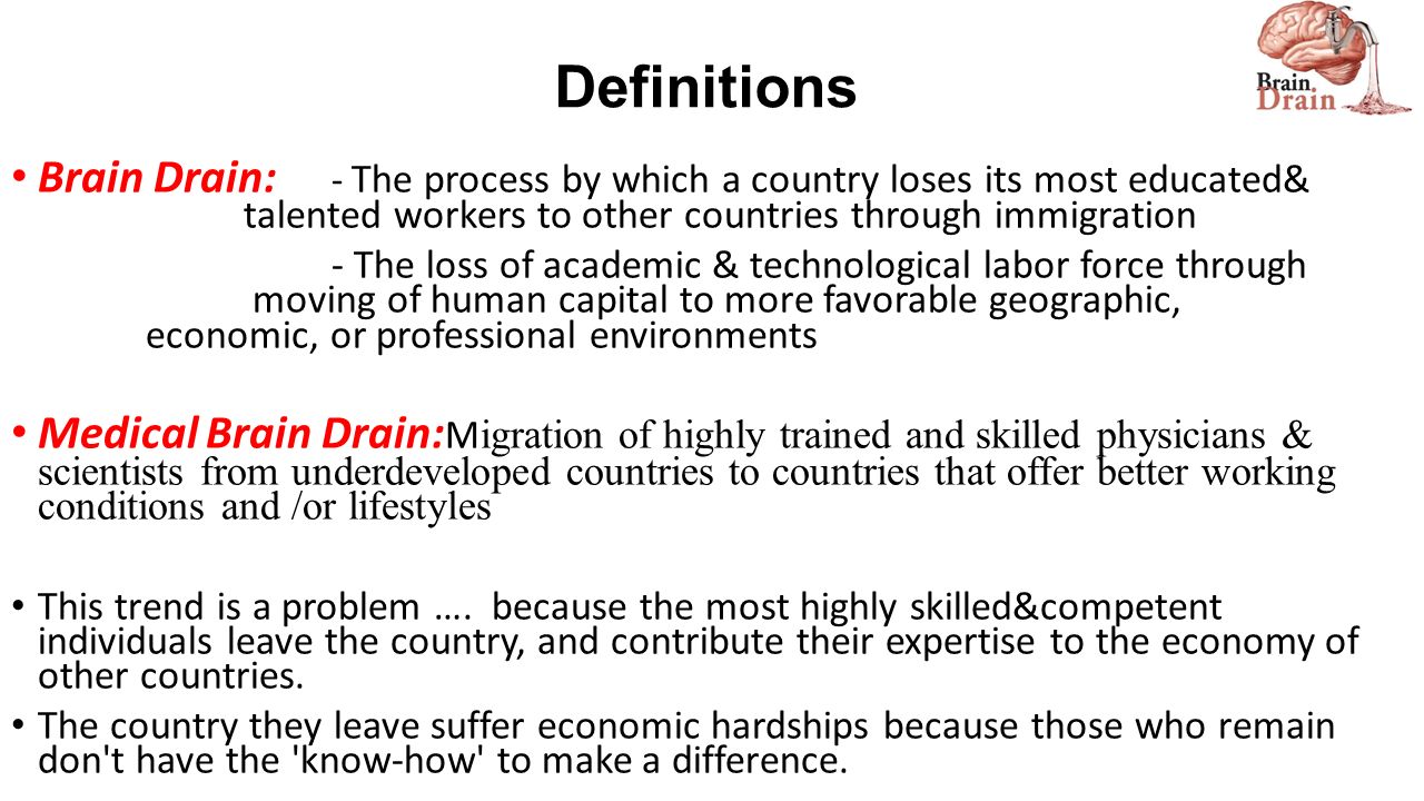 Medical Brain Drain Prof . Mahmoud El-Meteini. - ppt video online download