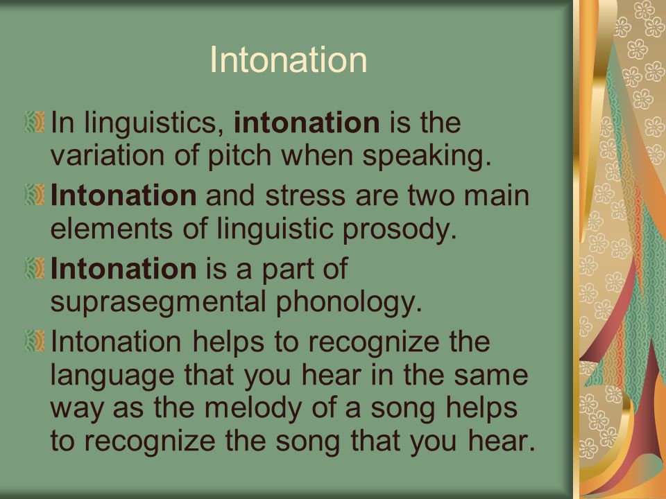 Intonation And It S Functions Ppt Video Online Download