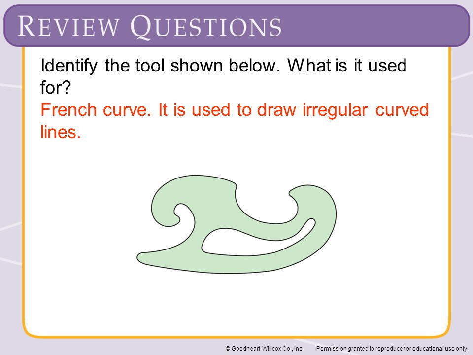 How to draw French Curve 