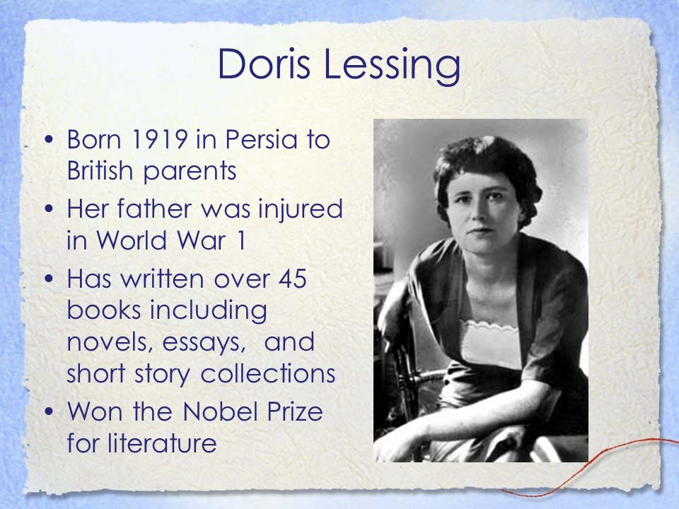 Through the Tunnel Doris Lessing. - ppt download
