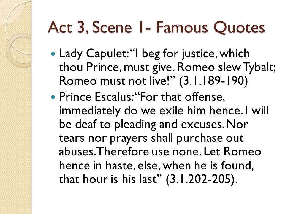 Romeo and Juliet Act 3 Notes. - ppt video online download