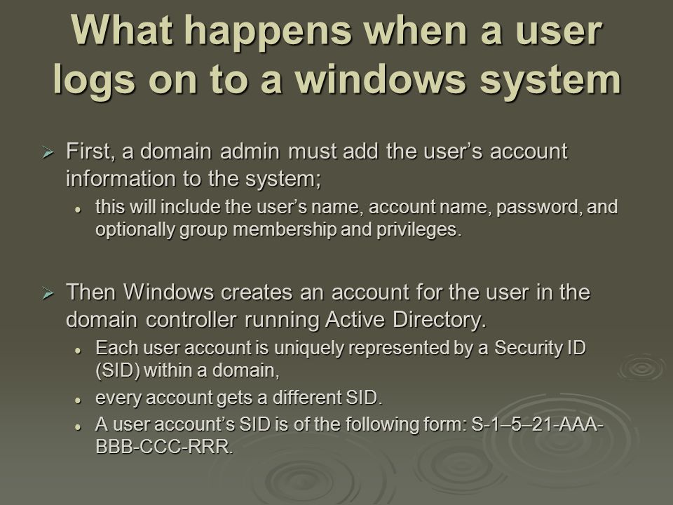 Computer Security Windows Security Ppt Download