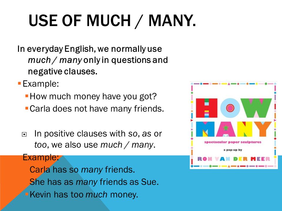 HOW MANY & HOW MUCH. - ppt download