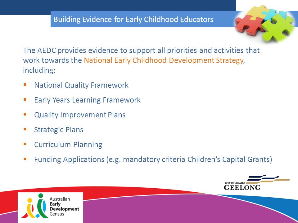 Building Evidence for Early Childhood Educators