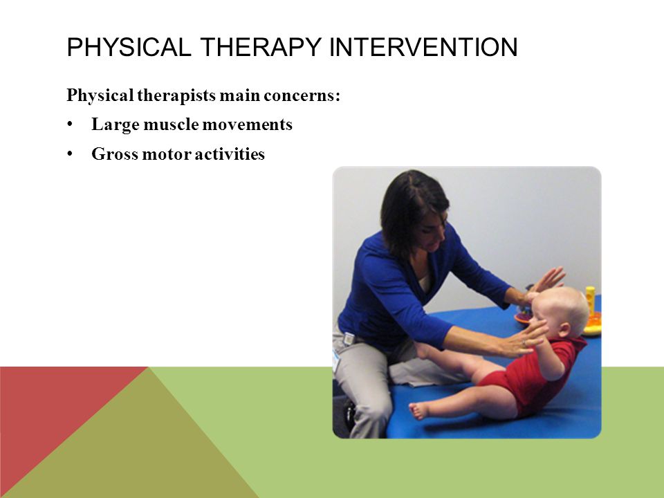 Physical therapy intervention