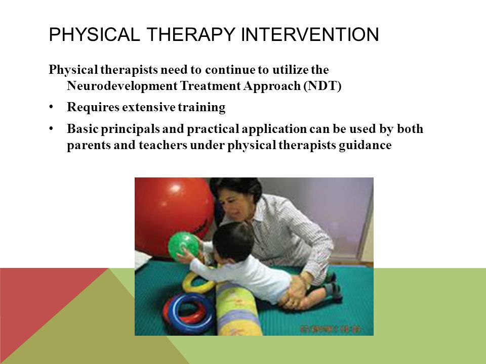 Physical therapy intervention