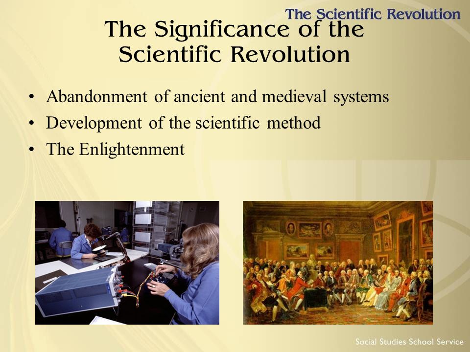 significance of scientific revolution
