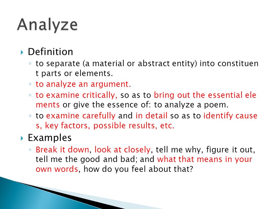 Definition and Examples of Analysis in Composition