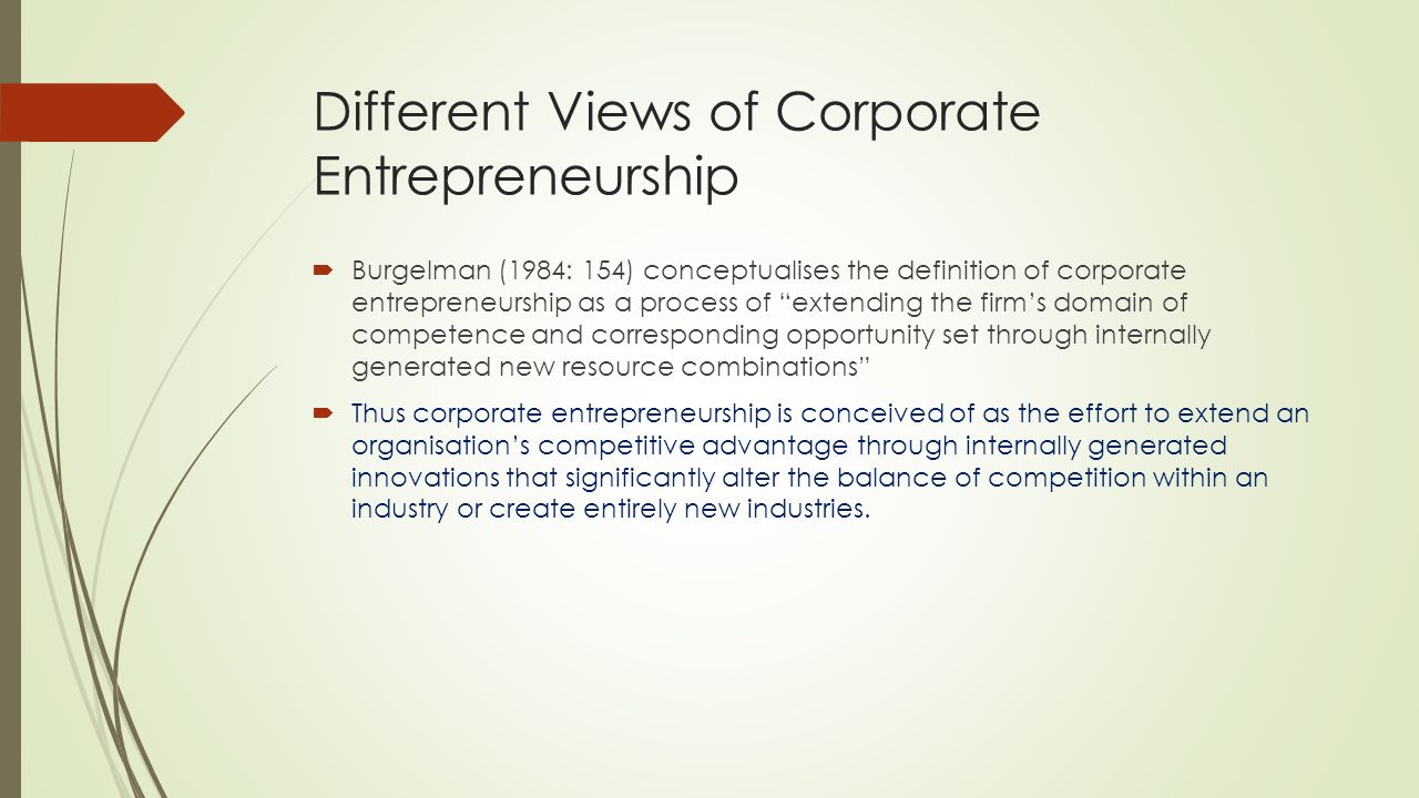 images Benefits Of Corporate Entrepreneurship Pdf corporate entrepreneurship ppt download