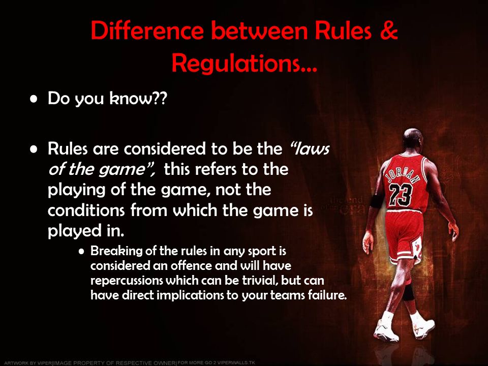 be a player rules be a player rules
