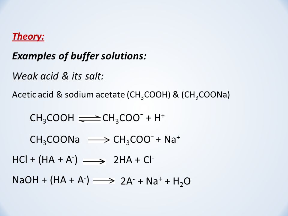 EXPERIMENT (5) Preparation and Properties of Buffer Solution - ppt video  online download