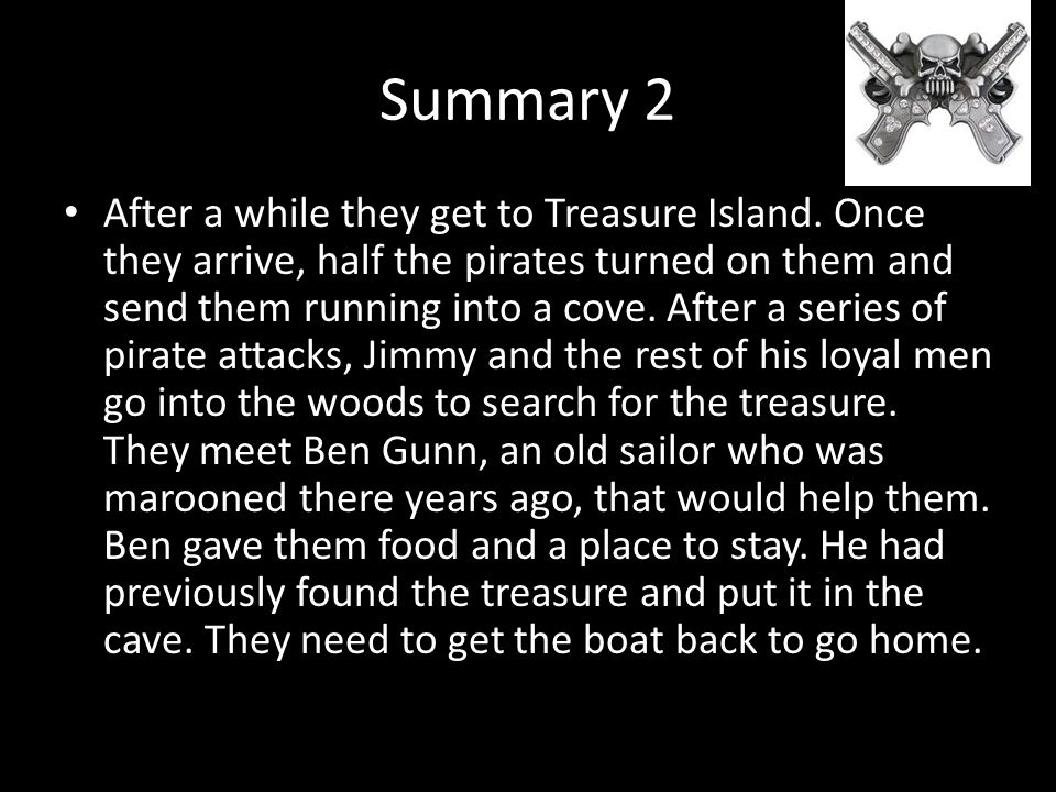 summary of treasure island chapter 1