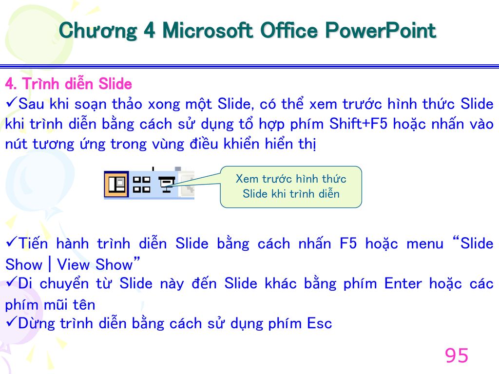 Chương 4 Microsoft Office PowerPoint