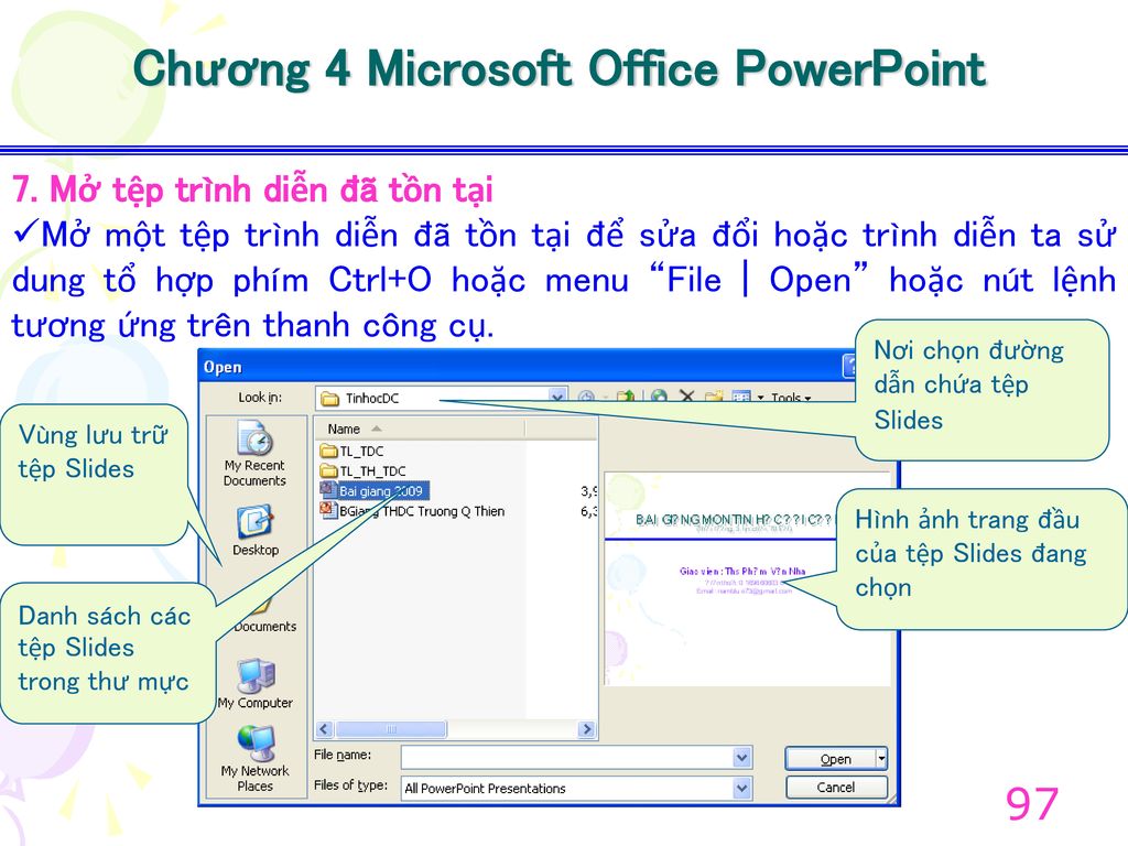 Chương 4 Microsoft Office PowerPoint