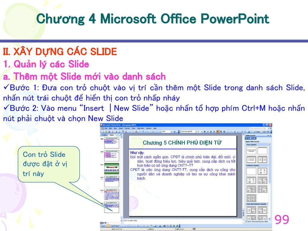 Chương 4 Microsoft Office PowerPoint