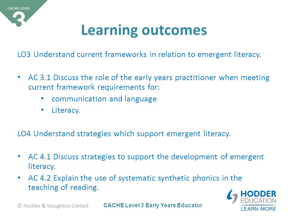 Unit 9 Supporting Emergent Literacy Ppt Video Online Download