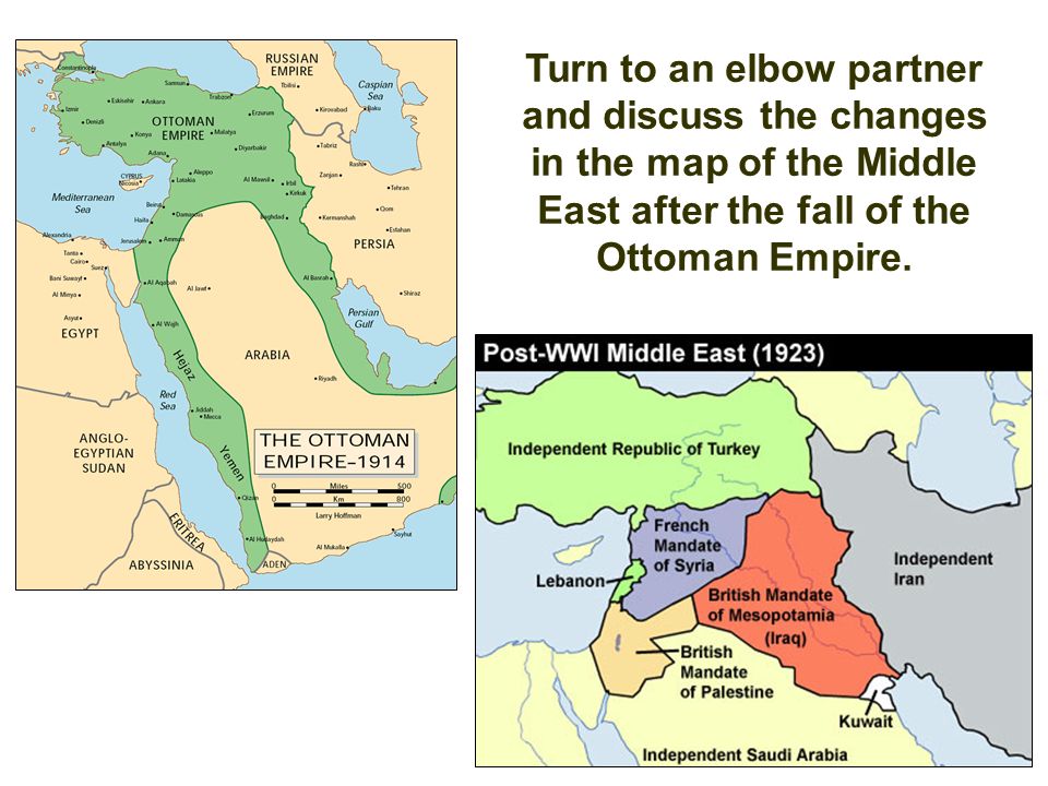 The Fall Of The Ottoman Empire And Conflict In Sw Asia Ppt - 