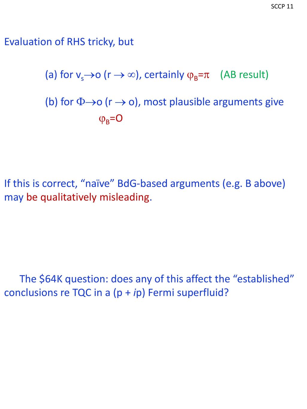 The Berry Phase Of A Bogoliubov Quasiparticle In An Abrikosov Vortex Ppt Video Online Download